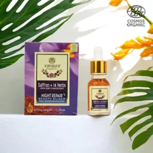 Saffron +14 Herbs, Night Repair Beauty Elixir-15ml